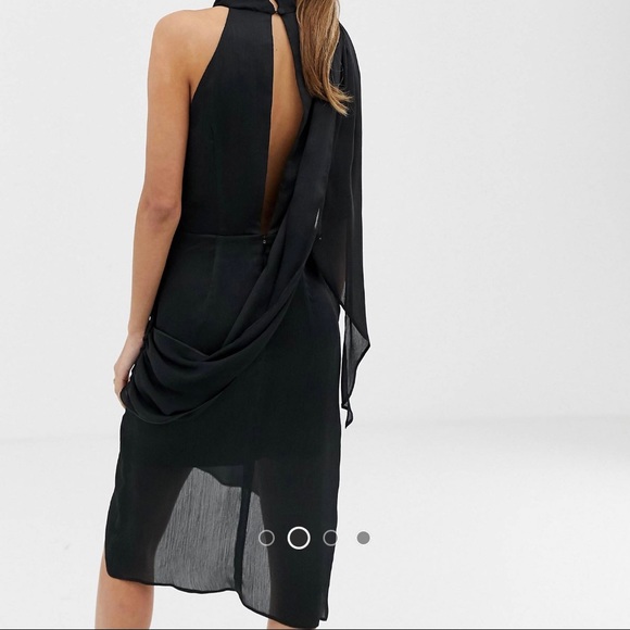 Black cocktail dress never worn - Picture 4 of 7